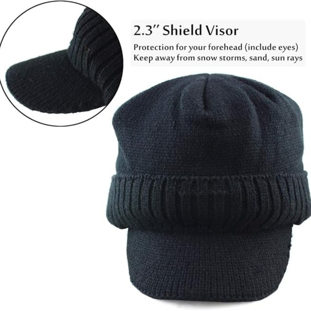 ColdShield Trapper Hat ~ Reliable warmth for everyday winter wear.
