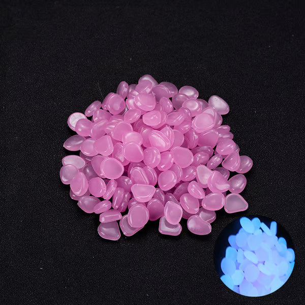 Solar Powered Glow Rocks ~ Transform pathways into a glowing nightscape.