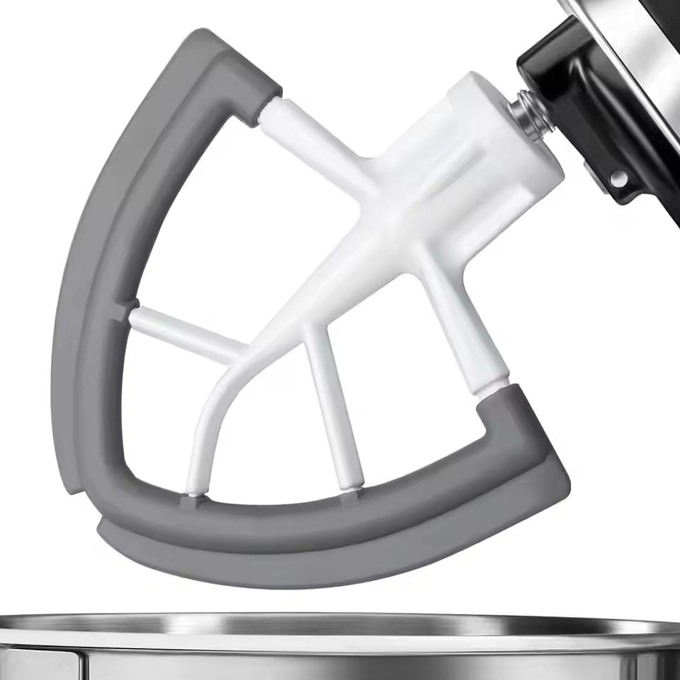 Flex edge beater for mixers ~ Smooth, Even Mixing with Zero Scraping.