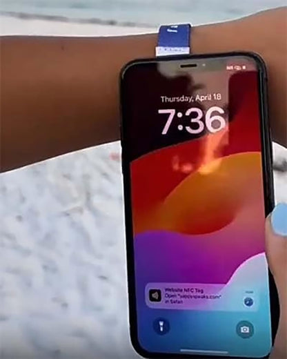 NFC Scripture Bracelet ~ Daily inspiration at your fingertips