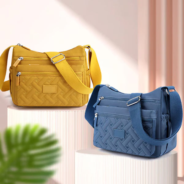 Nylon Shoulder Messenger Bag ~ Lightweight carryall for work, travel, and daily use.