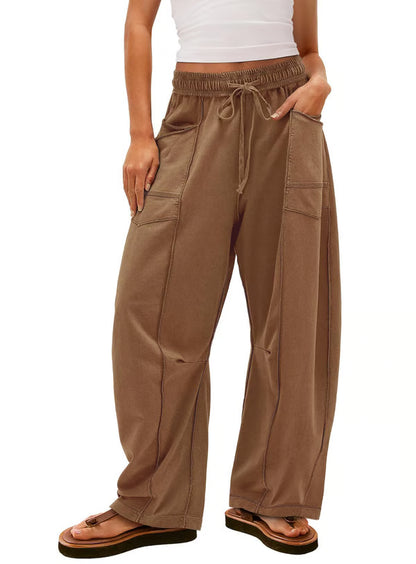 Womens Baggy Barrel Pants ~ Effortless style and all-day comfort in one fit.