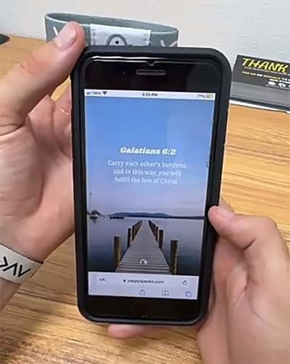 NFC Scripture Bracelet ~ Daily inspiration at your fingertips