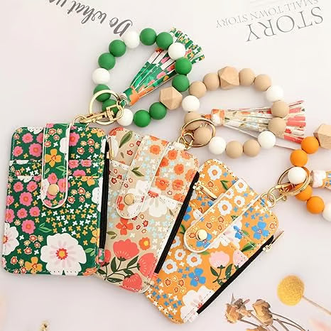 Boho Beaded Wallet ~ Chic grab-and-go piece for any outfit.