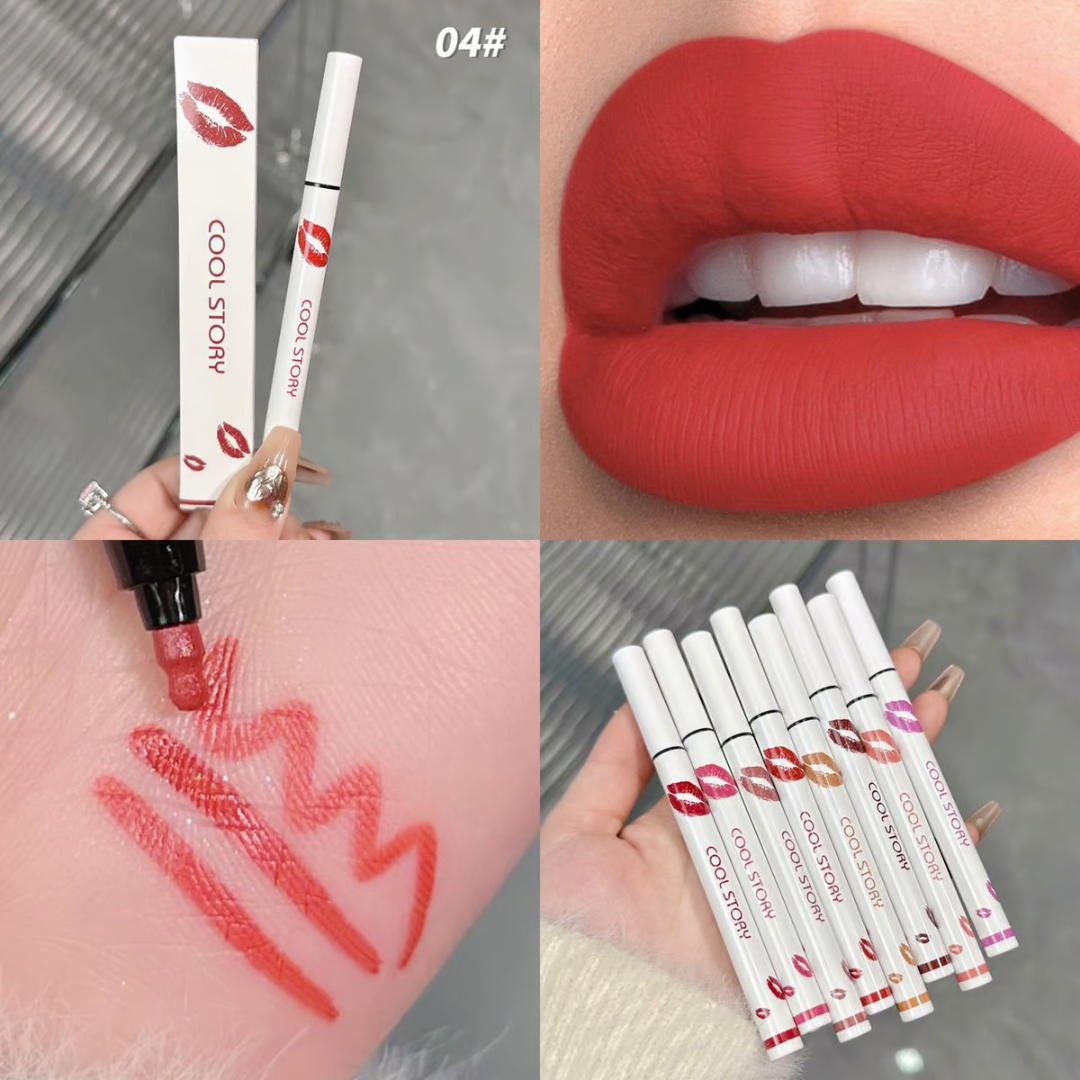 Liquid Lipstick Liner ~ Stay Flawless From First Sip to Last Kiss