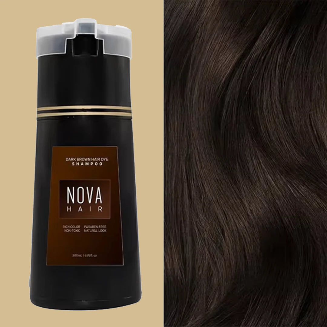 Hair Instant Dye Shampoo ~ Look 10 years younger in 10 minutes