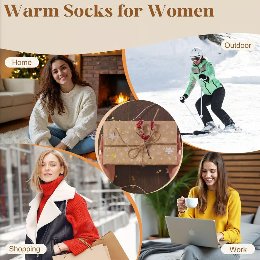 Cozy Winter Socks ~ Keep your feet soft, warm, and happy all season.