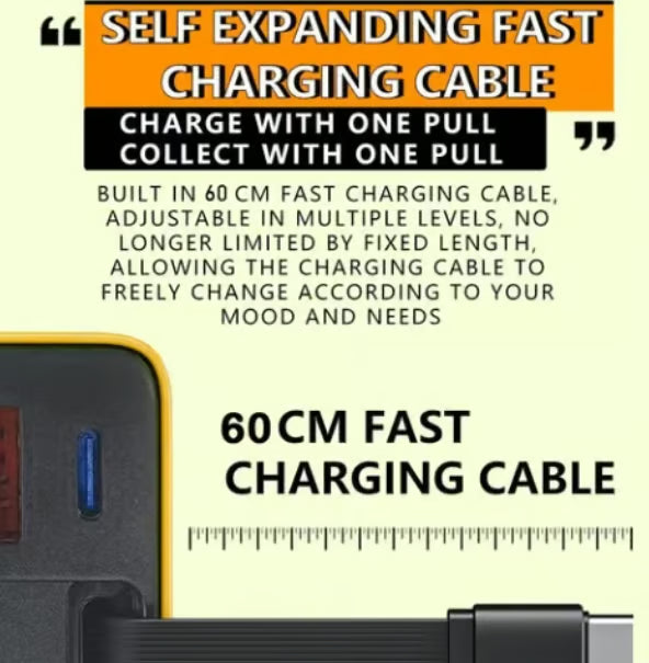 3-in-1 Retractable Charger ~ One Charger to Rule Them All.