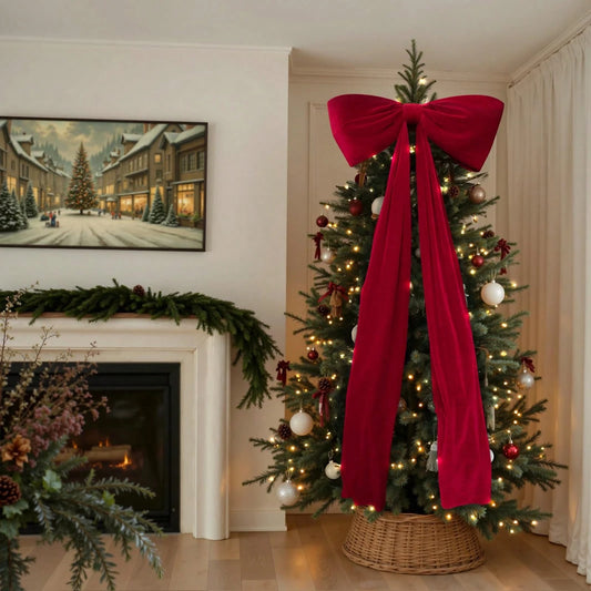 Giant Christmas Bow ~ Instantly elevate your holiday décor.