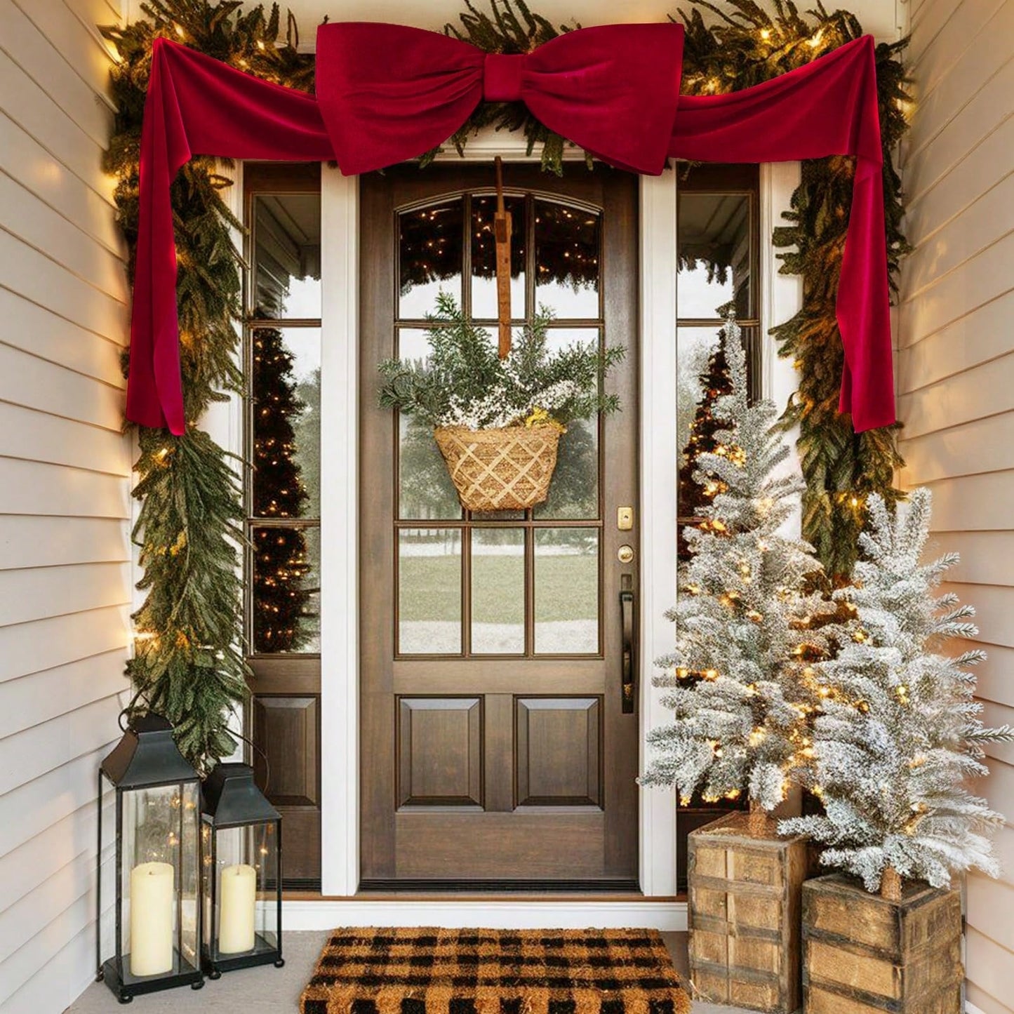 Giant Christmas Bow ~ Instantly elevate your holiday décor.