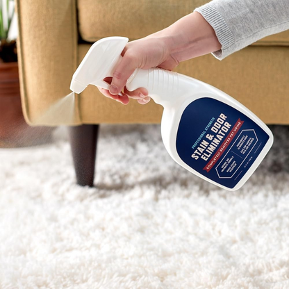 Stain & Odor Eliminator Spray ~ Lift urine, vomit, and odors with enzyme-powered cleaning