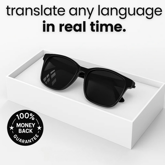 AI Translator Smart Glasses ~ Real-Time Translation in Your Eyewear