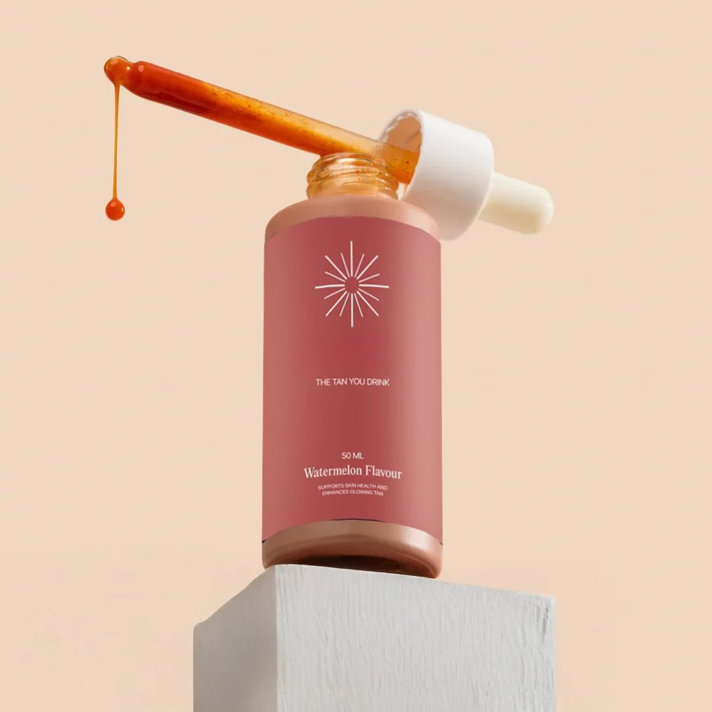 Tanning Drops ~ Your daily drink for a steady, natural glow.