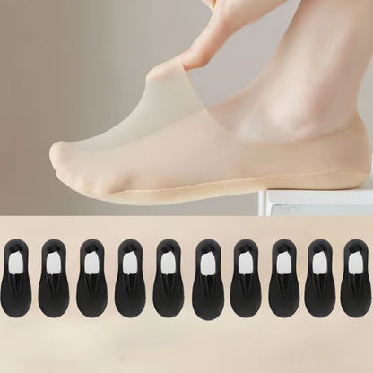 Thin No Show Socks ~ Invisible comfort that stays hidden all day.