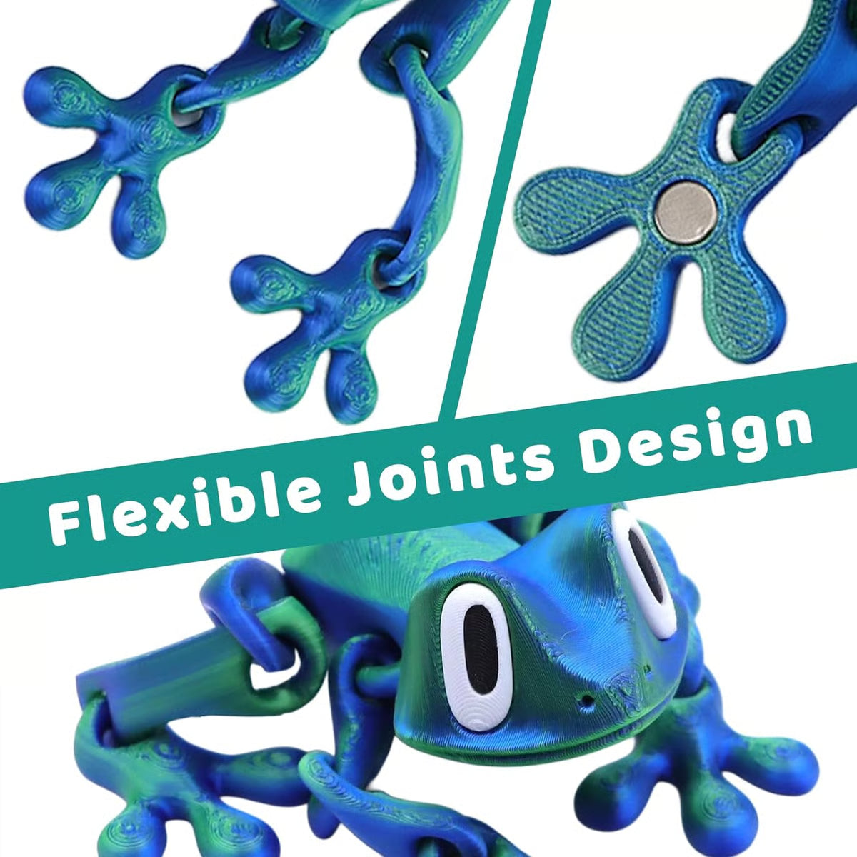 Frog Magnet Toy ~ A Little Fun for Any Space.