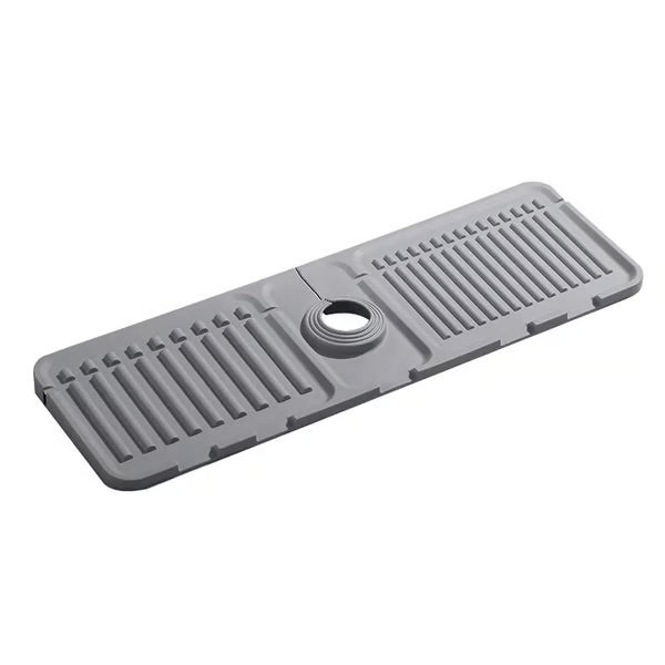 Faucet Guard & Draining Mat ~ Keep counters dry and spotless all day.
