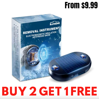 Electromagnetic Anti-Freezing Device / Enjoy a clear windshield every winter morning.