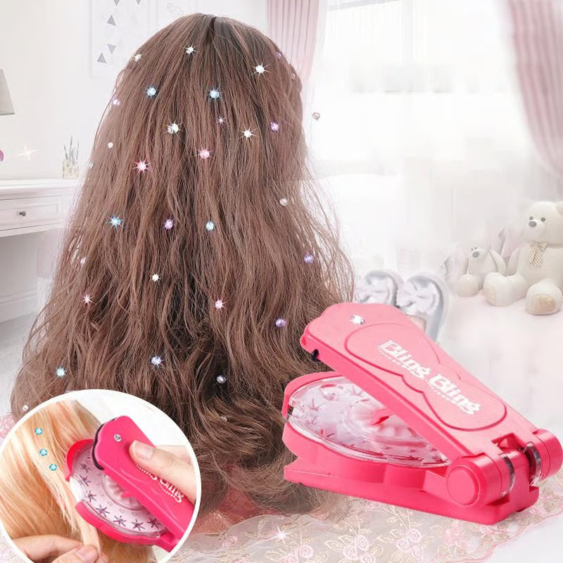 DIY Hair Jewels Stamper ~ Instant sparkle for hair and accessories.