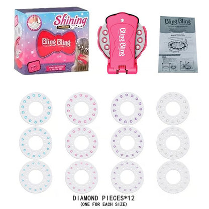 DIY Hair Jewels Stamper ~ Instant sparkle for hair and accessories.