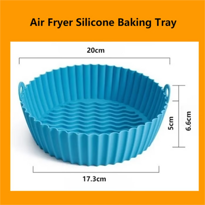 Air Fryer Silicone Baking Tray ~ Keep your fryer clean and cook without the mess.