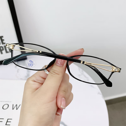 Women's Anti-Blue Light Reading Glasses ~ Stylish Protection for Your Eyes.