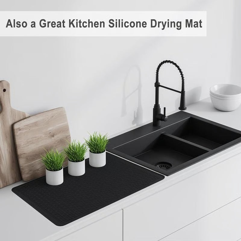 Heat-Resistant Stove Cover ~ Protect, prep, and dry with one smart surface.