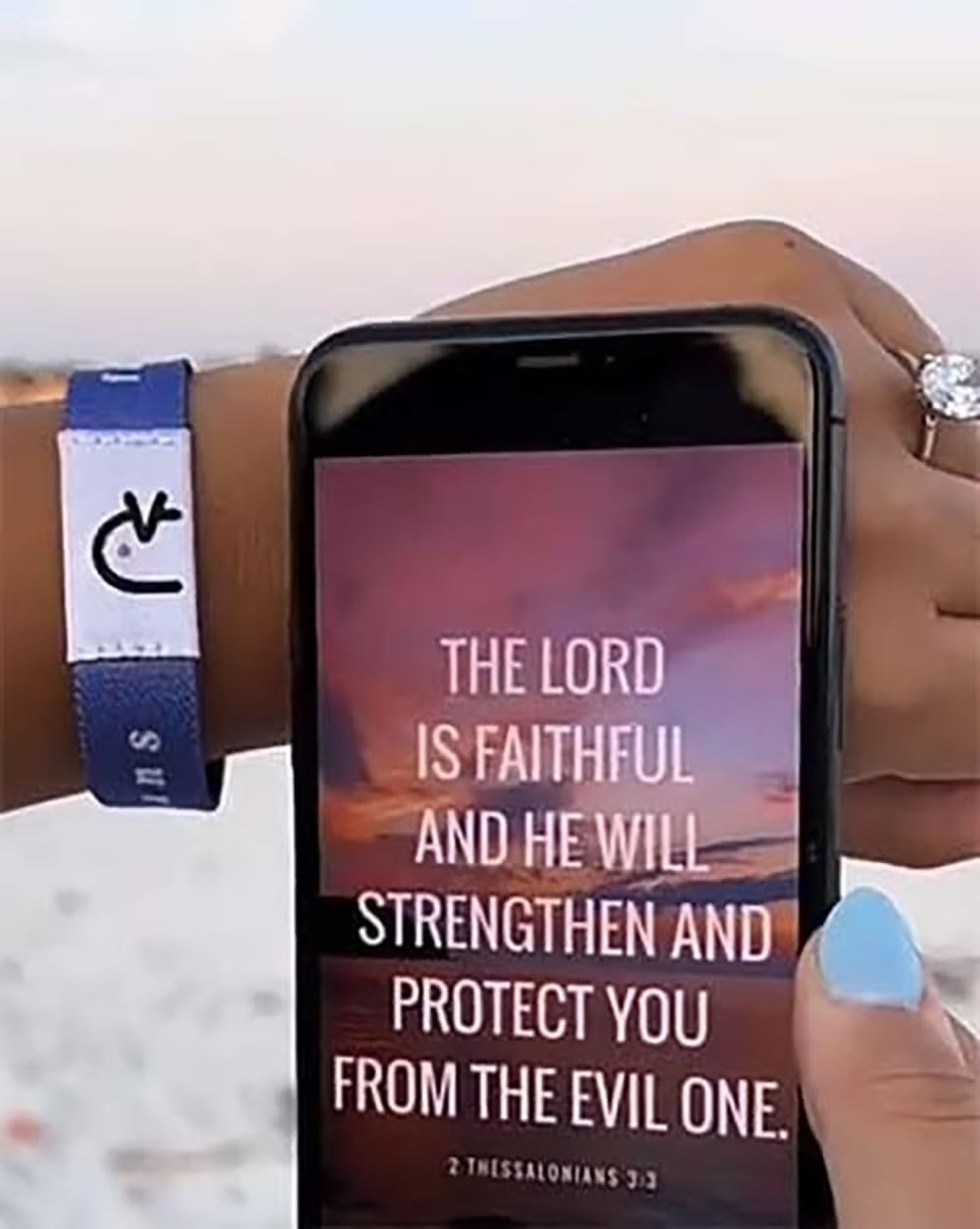 NFC Scripture Bracelet ~ Daily inspiration at your fingertips