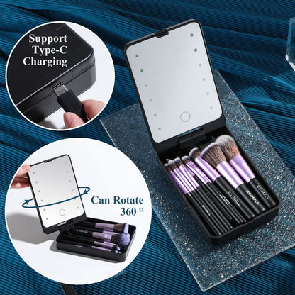 Travel Makeup Brush Set ~ Flawless application anywhere, anytime-
