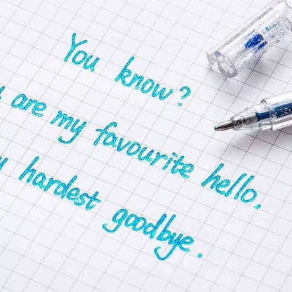 Galaxy Glitter Pen Set ~ Add vibrant sparkle to your writing and art effortlessly