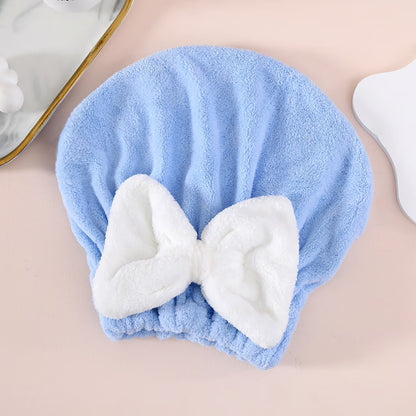 Super Absorbent Hair Towel Wrap ~ Dry your hair faster, naturally, and frizz-free
