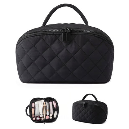 Travel Makeup Bag ~ Organized beauty essentials in one place.