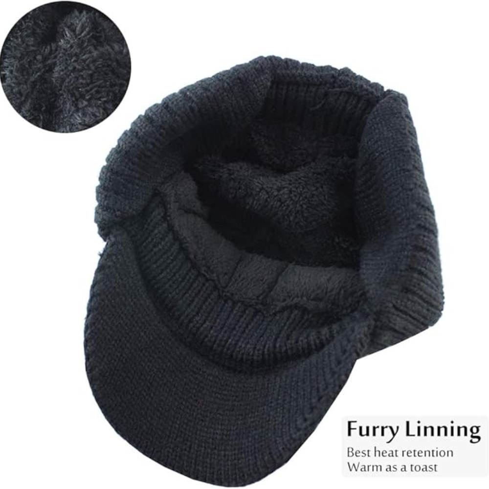 ColdShield Trapper Hat ~ Reliable warmth for everyday winter wear.