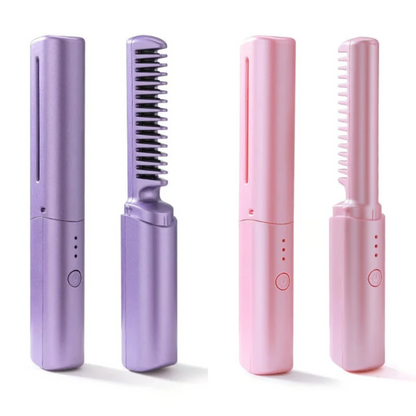 Ceramic Hairdressing Comb ~ Smooth, frizz-free hair anytime, anywhere