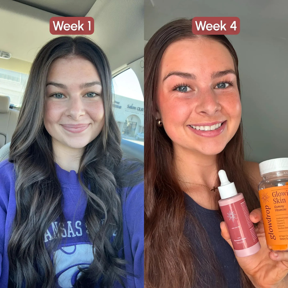 Tanning Drops ~ Your daily drink for a steady, natural glow.