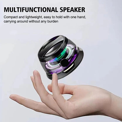 Magnetic Bluetooth Speaker ~ Crystal-clear sound on the go