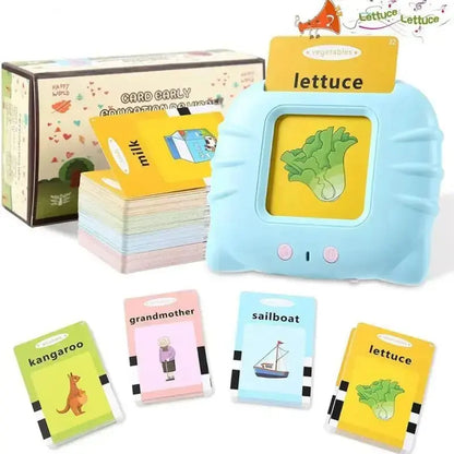 Educational Talking Flash Cards ~ Help toddlers learn first words through play.