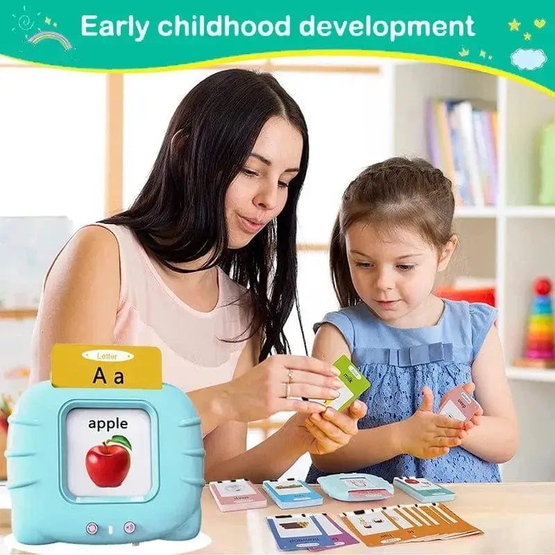 Educational Talking Flash Cards ~ Help toddlers learn first words through play.
