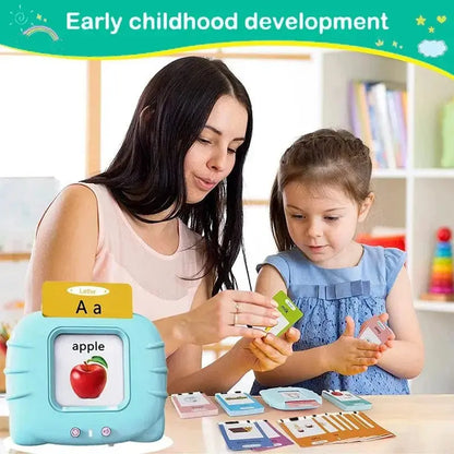 Educational Talking Flash Cards ~ Help toddlers learn first words through play.