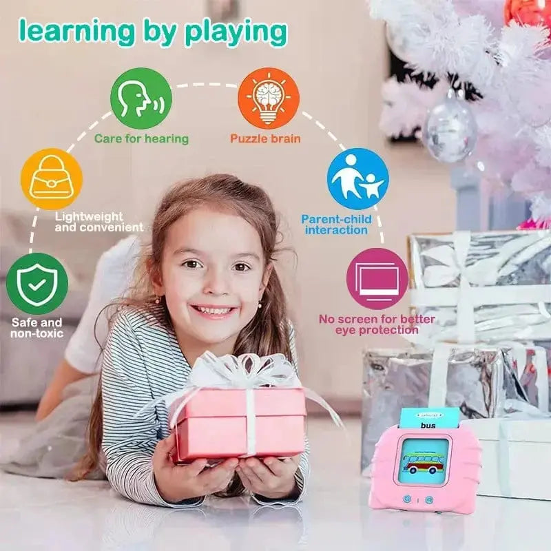 Educational Talking Flash Cards ~ Help toddlers learn first words through play.
