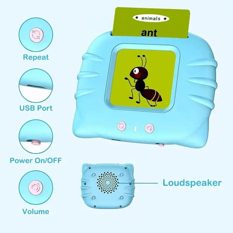 Educational Talking Flash Cards ~ Help toddlers learn first words through play.