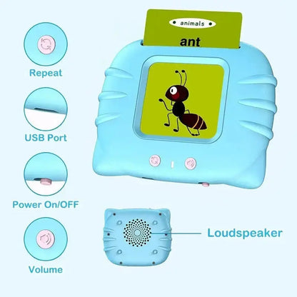 Educational Talking Flash Cards ~ Help toddlers learn first words through play.