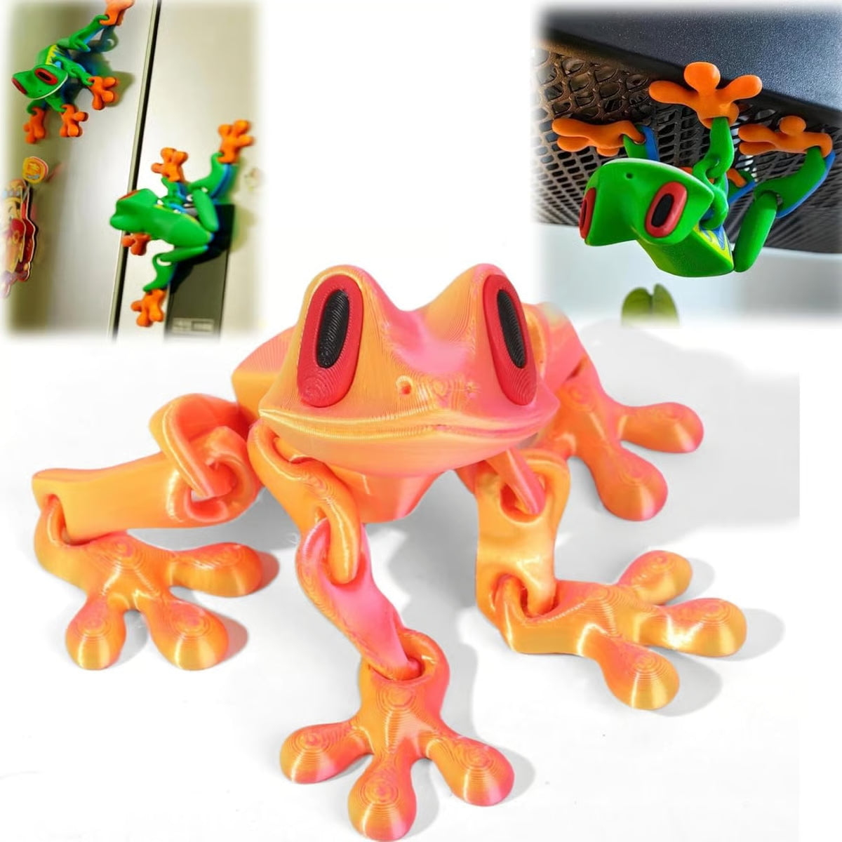 Frog Magnet Toy ~ A Little Fun for Any Space.