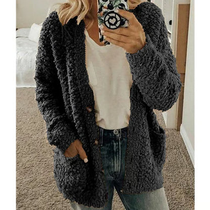 Casual Velvet Jacket ~ Cloud-soft warmth you’ll want to live in.