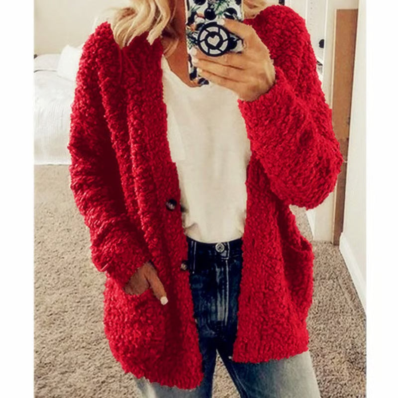 Casual Velvet Jacket ~ Cloud-soft warmth you’ll want to live in.