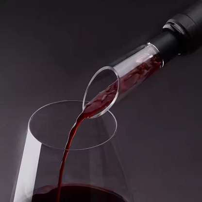 4-in-1 Wine Set ~ Effortless Wine Opening, Pouring & Preserving in Style
