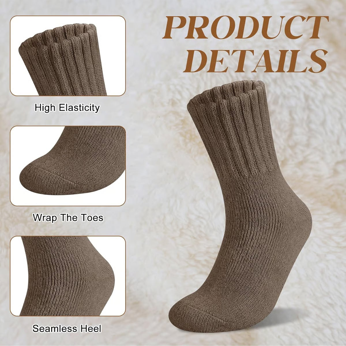 Cozy Winter Socks ~ Keep your feet soft, warm, and happy all season.