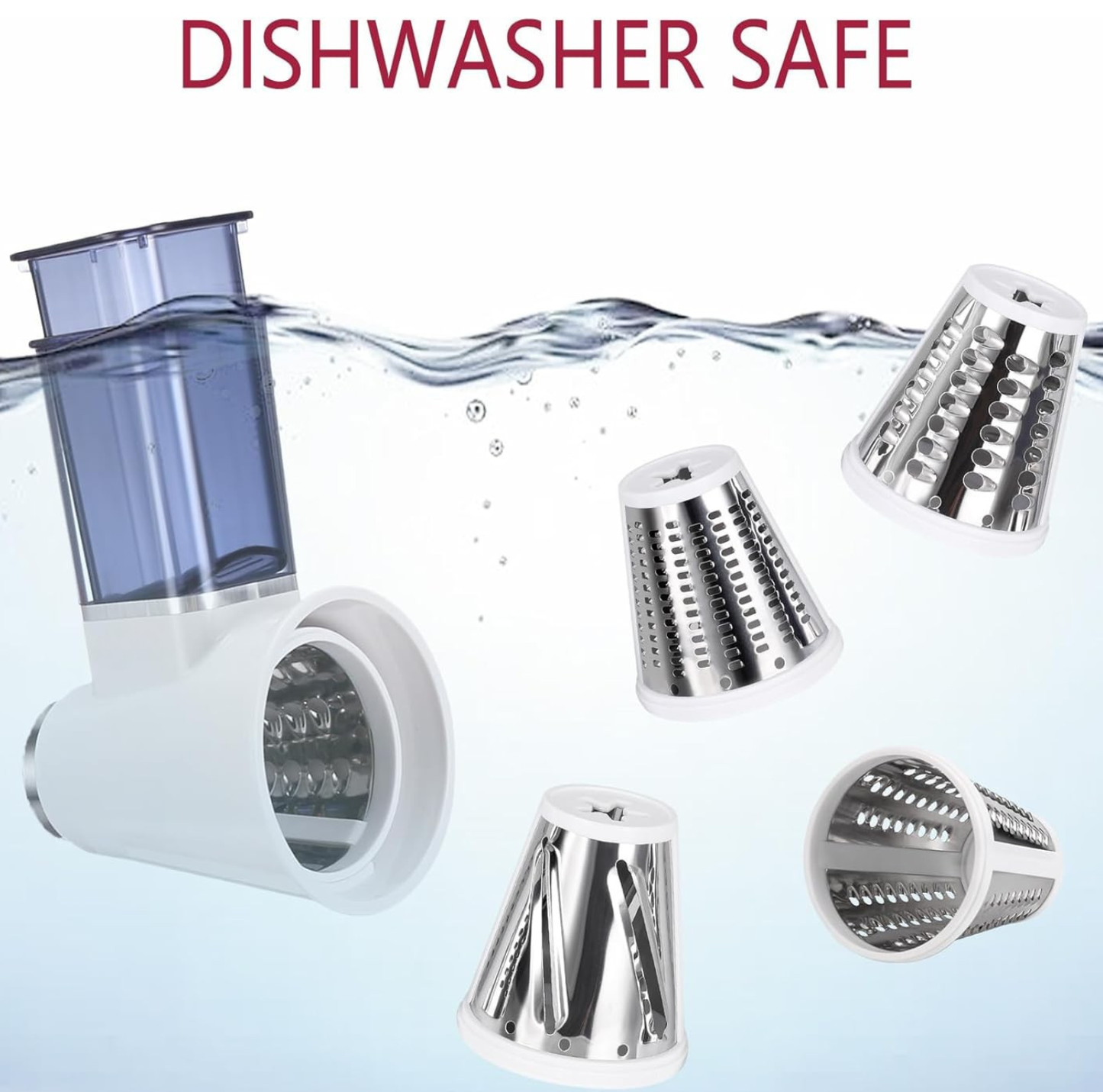 Slicer/Shredder Attachment for Stand Mixers ~ Turn your stand mixer into a meal-prep pro.