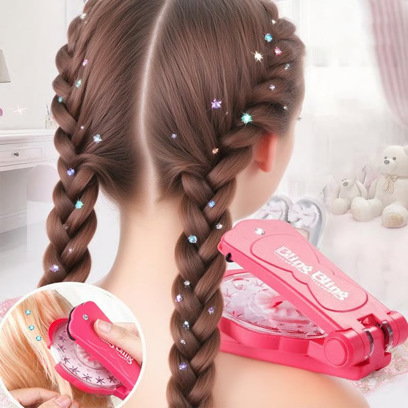 DIY Hair Jewels Stamper ~ Instant sparkle for hair and accessories.