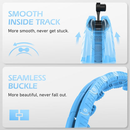 Fitness Hula Hoop ~ Burn calories, tone your core, and have fun doing it.