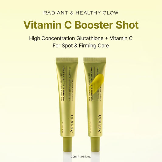 Vitamin C Booster Serum ~ Support glow by day and smoother skin at night.